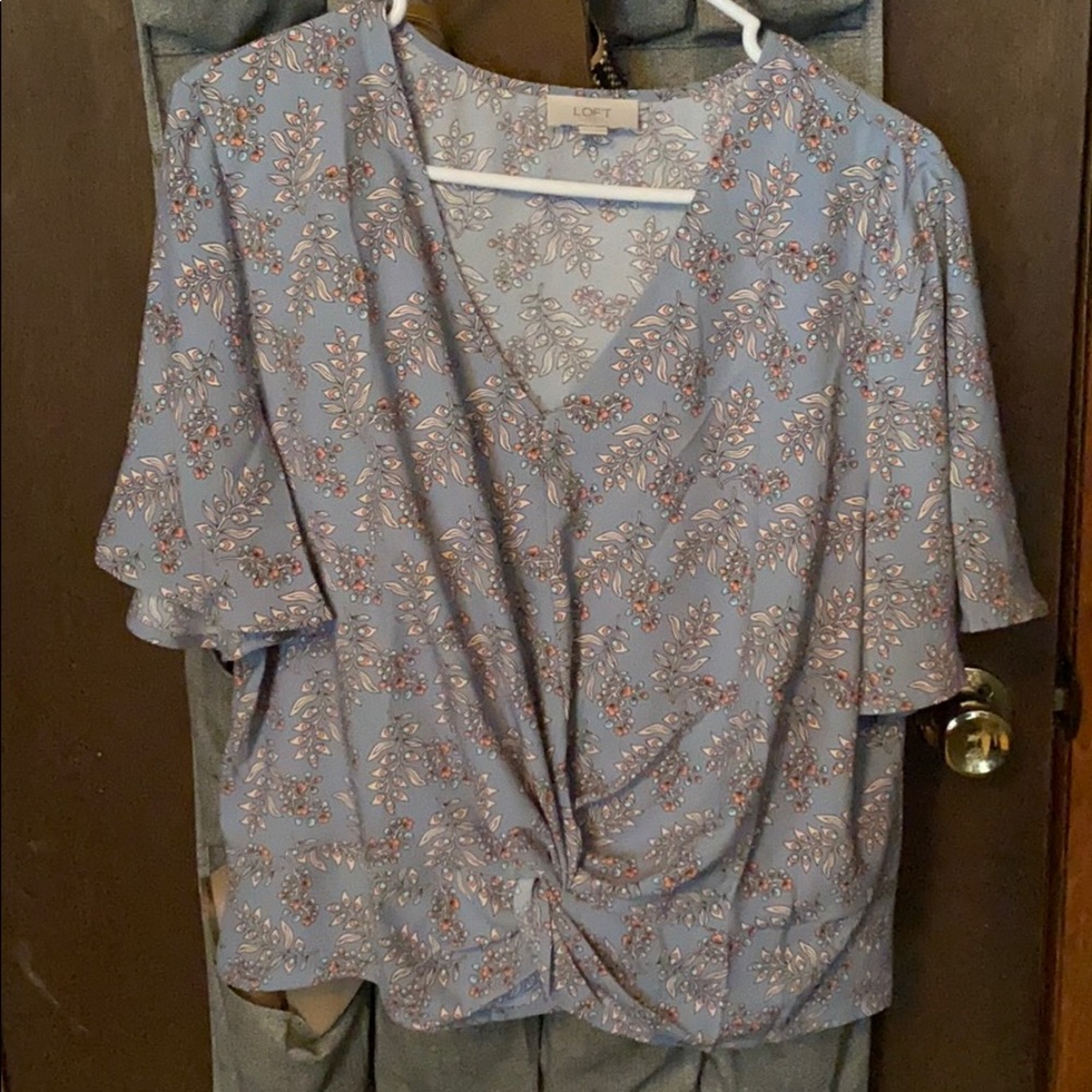 Loft Floral Blouse